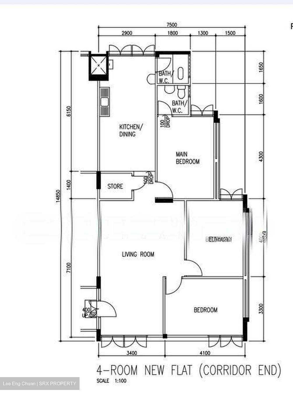 Blk 731 Clementi West Street 2 (Clementi), HDB 4 Rooms #580587641